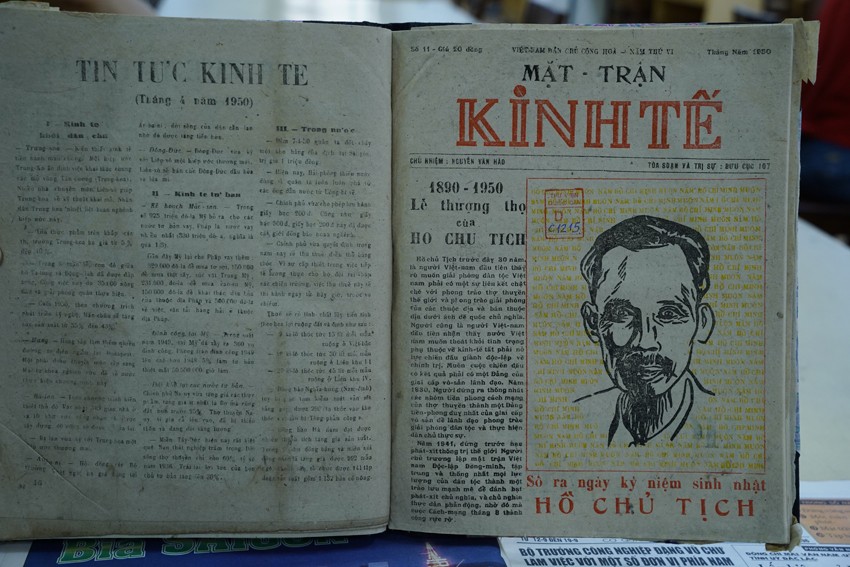 Mặt trận kinh tế - tờ báo tiền thân của Báo Công Thương ra đời giữa chiến khu Việt Bắc 74 năm trước