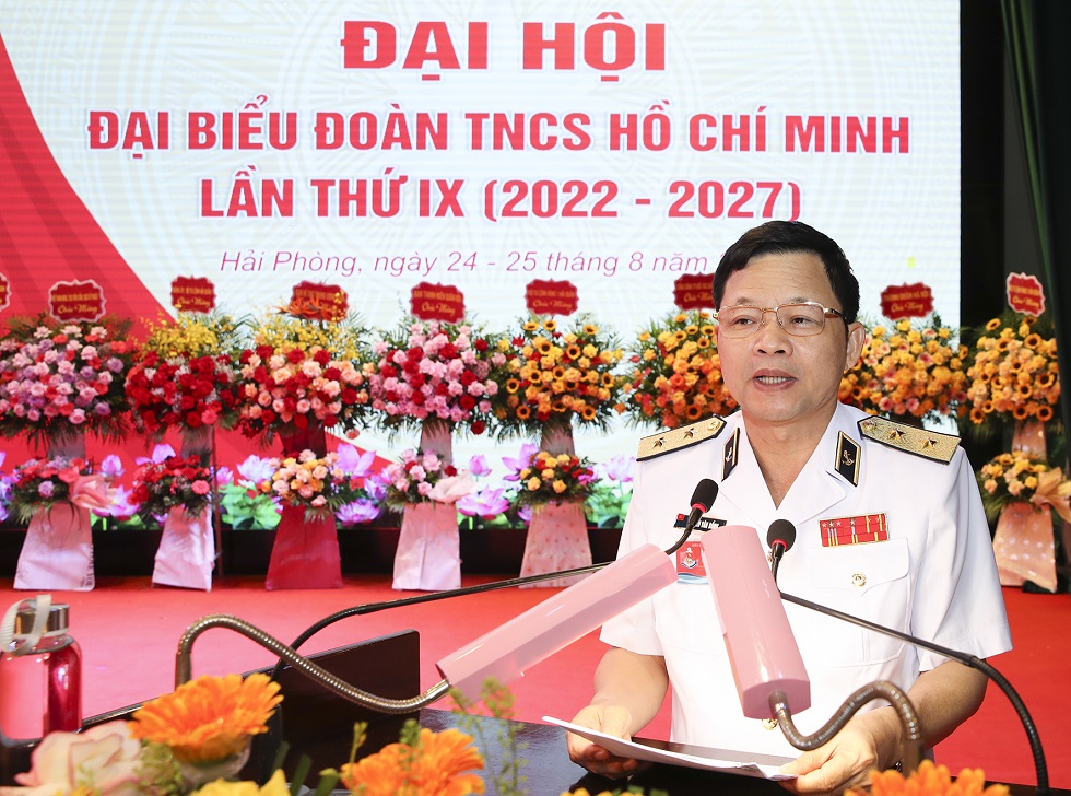 Công tác Đoàn và phong trào thanh niên Hải quân có bước phát triển toàn diện