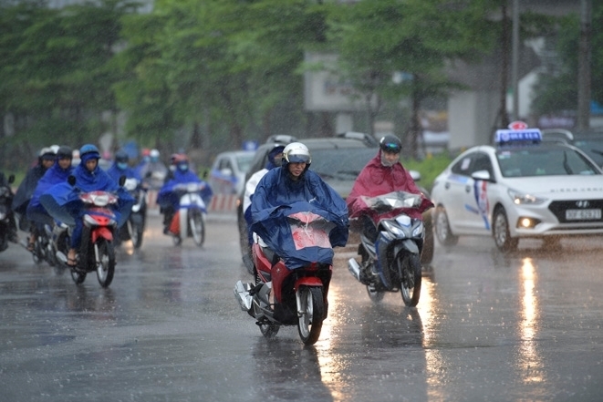 Bắc Bộ có mưa rào và dông vài nơi
