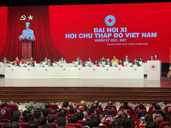 Khai mạc trọng thể Đại hội đại biểu Hội Chữ thập đỏ Việt Nam lần thứ XI