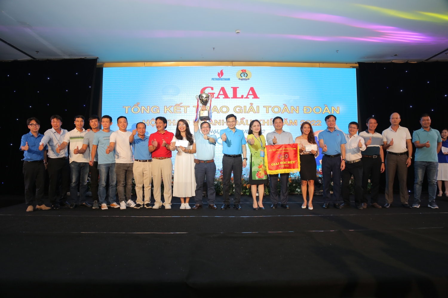Đoàn thể thao BSR giành Giải Đặc biệt toàn đoàn Hội thao ngành Dầu khí năm 2022 khu vực phía Bắc