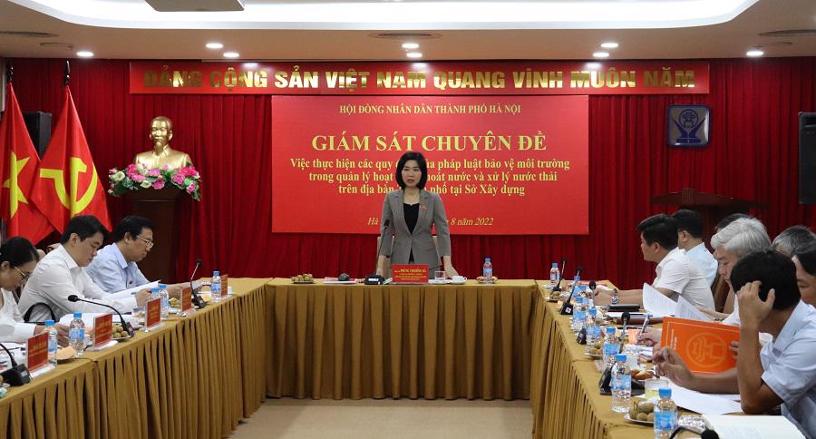 Tăng tính răn đe sau thanh, kiểm tra vi phạm trong xử lý nước thải