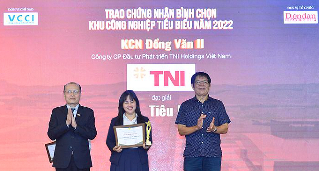 KCN Đồng Văn II được công nhận Khu công nghiệp tiêu biểu 2022
