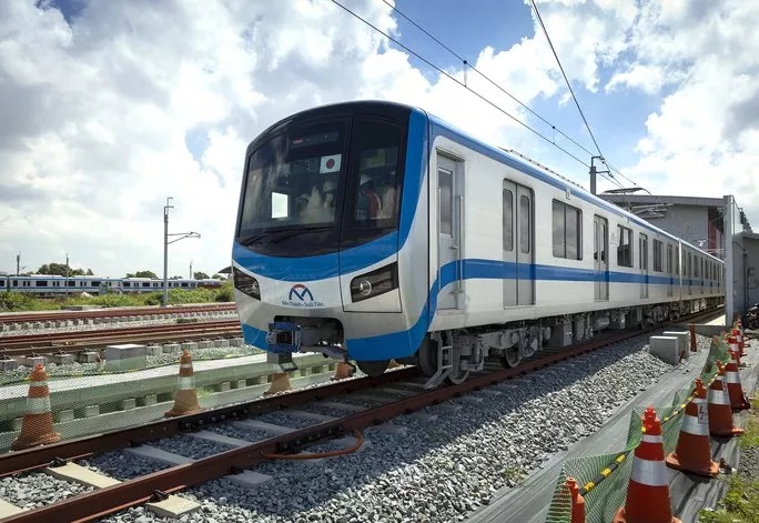 TP Hồ Chí Minh Chạy thử tàu metro số 1