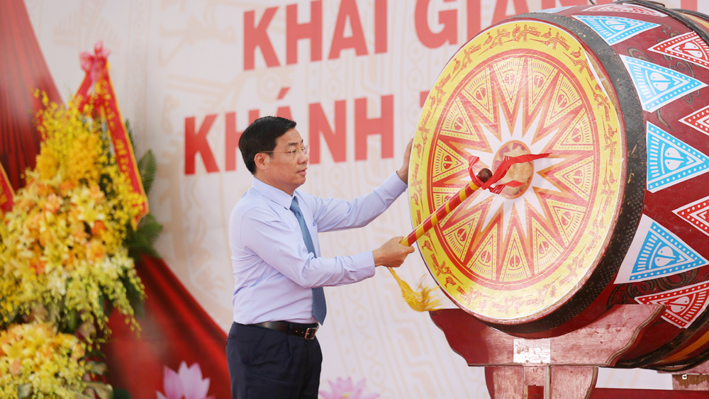 Bắc Giang Trường THCS Cao Xá tổ chức lễ khai giảng và khánh thành ngôi trường mới