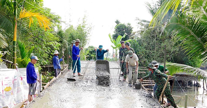 Hiệu quả từ học tập và làm theo Bác của BCHQS tỉnh Sóc Trăng