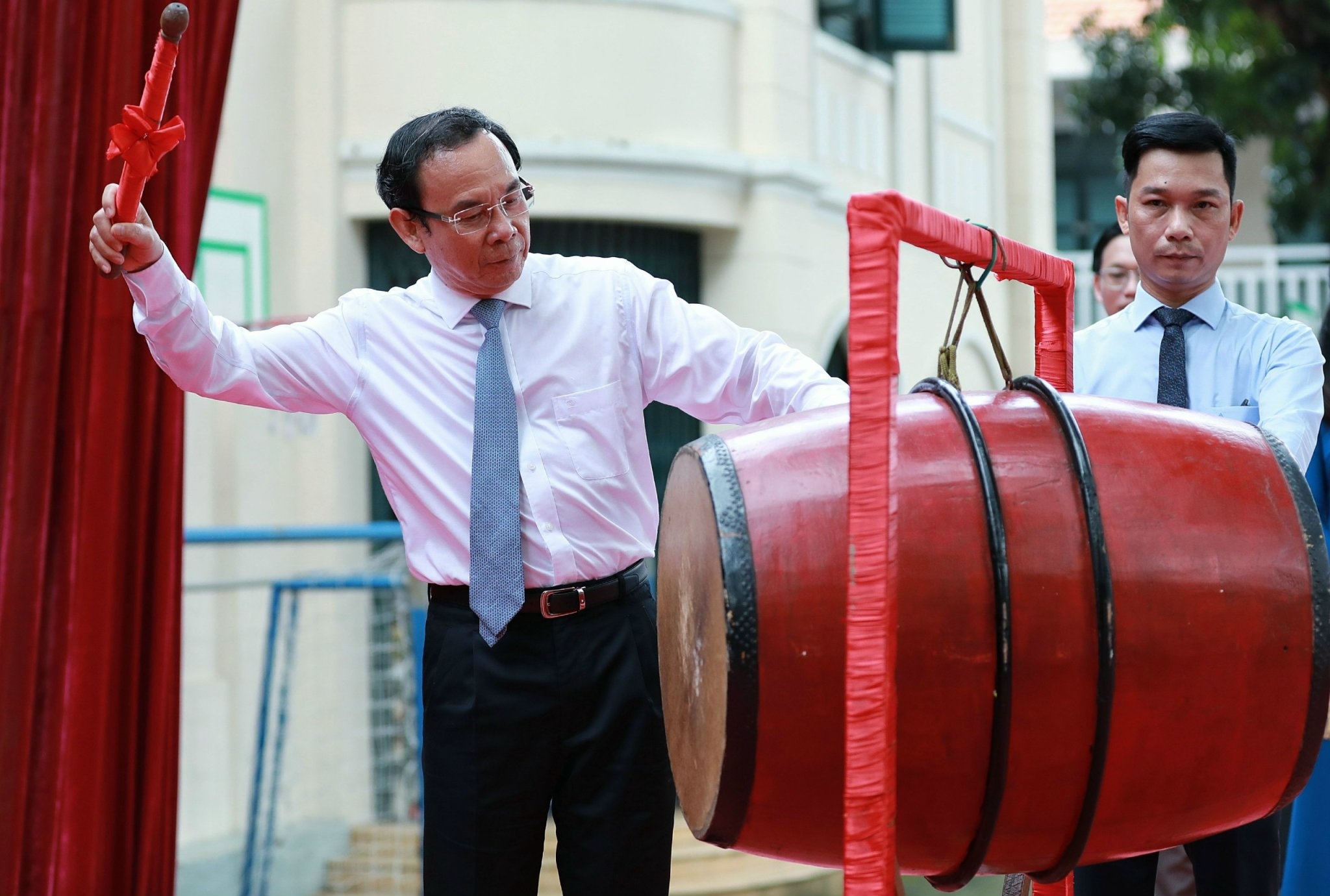 Lãnh đạo TP Hồ Chí Minh dự lễ khai giảng năm học mới 2022-2023