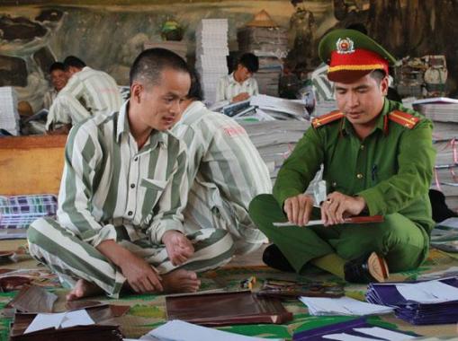 Thí điểm hoạt động lao động, dạy nghề cho phạm nhân ngoài trại giam từ ngày 1 9