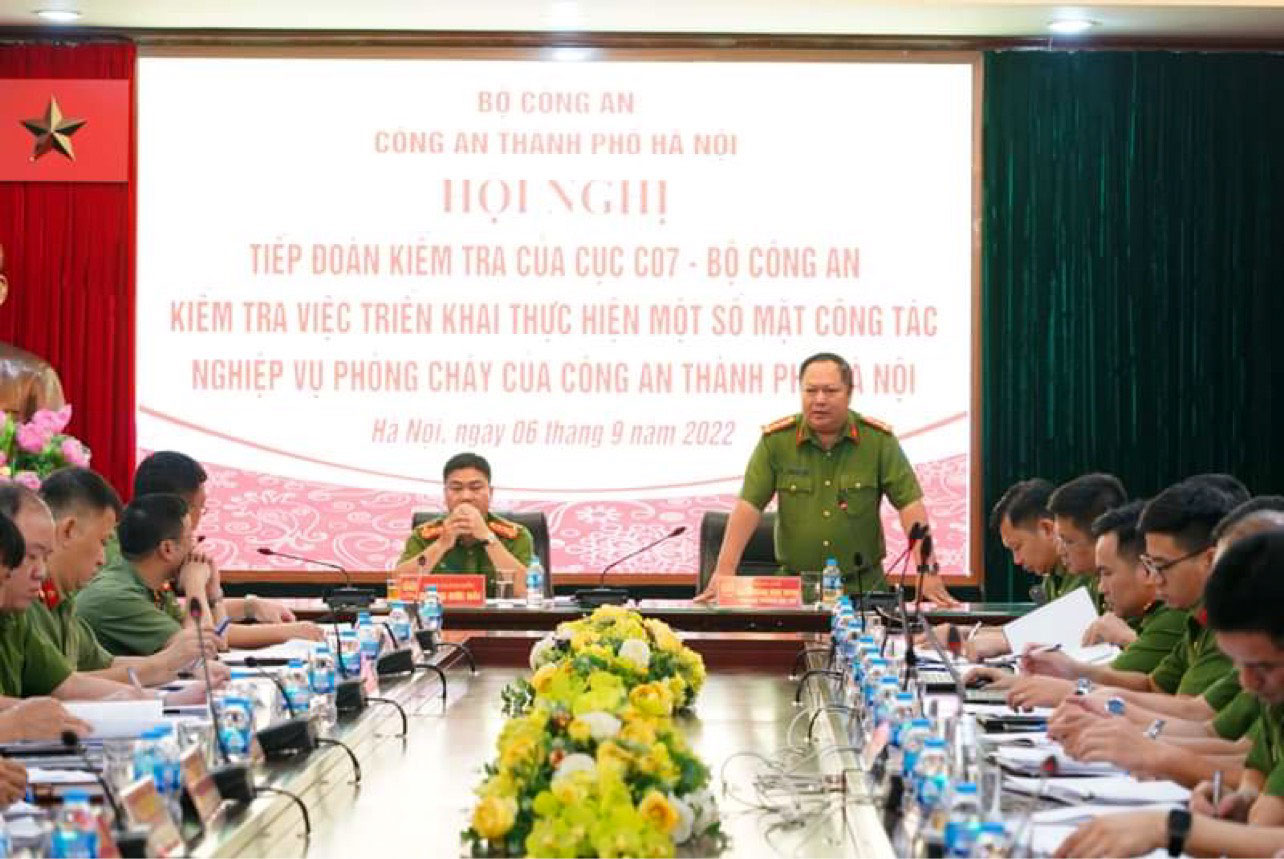 Hà Nội tập trung số hóa thủ tục hành chính lĩnh vực phòng cháy, chữa cháy