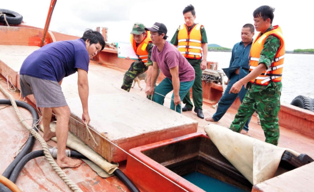 35 000 lít dầu không rõ nguồn gốc bị thu giữ