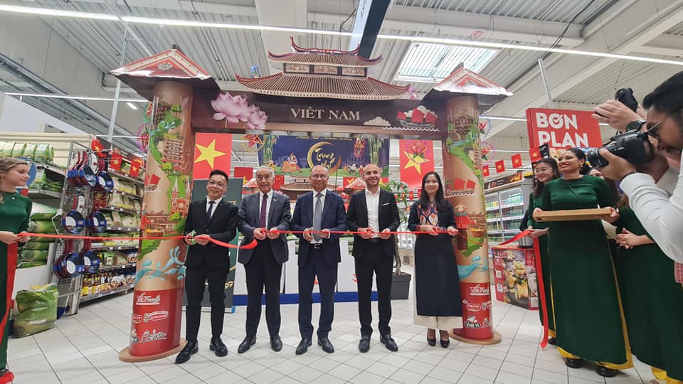 Gạo Việt Nam tiếp tục được bán tại chuỗi siêu thị Carrefour của Pháp