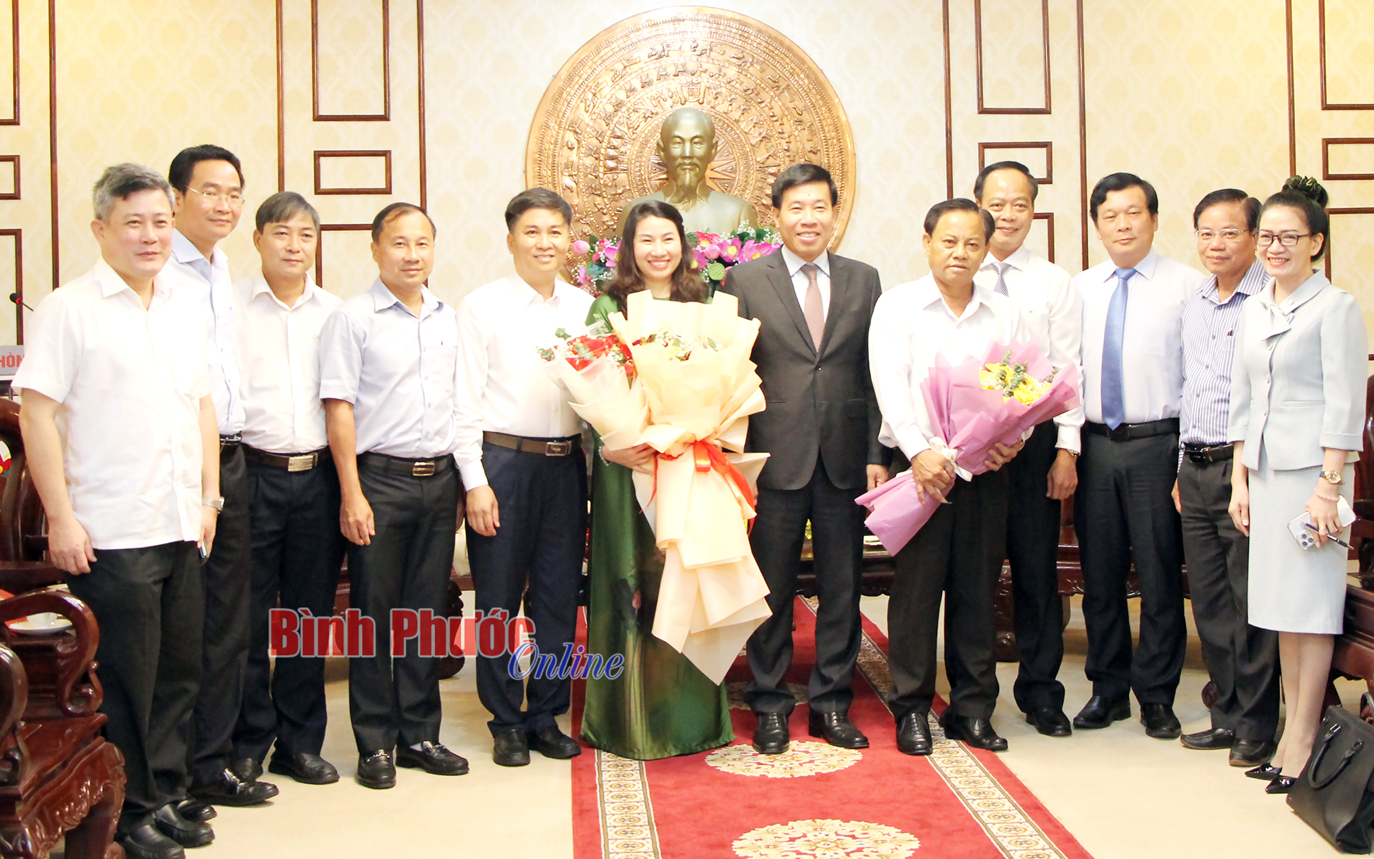 Bình Phước Trao Quyết định điều động, bổ nhiệm cán bộ