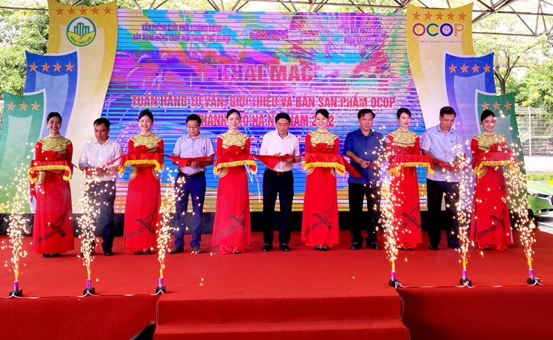 Tuần giới thiệu sản phẩm OCOP tại siêu thị Mega Market Thăng Long