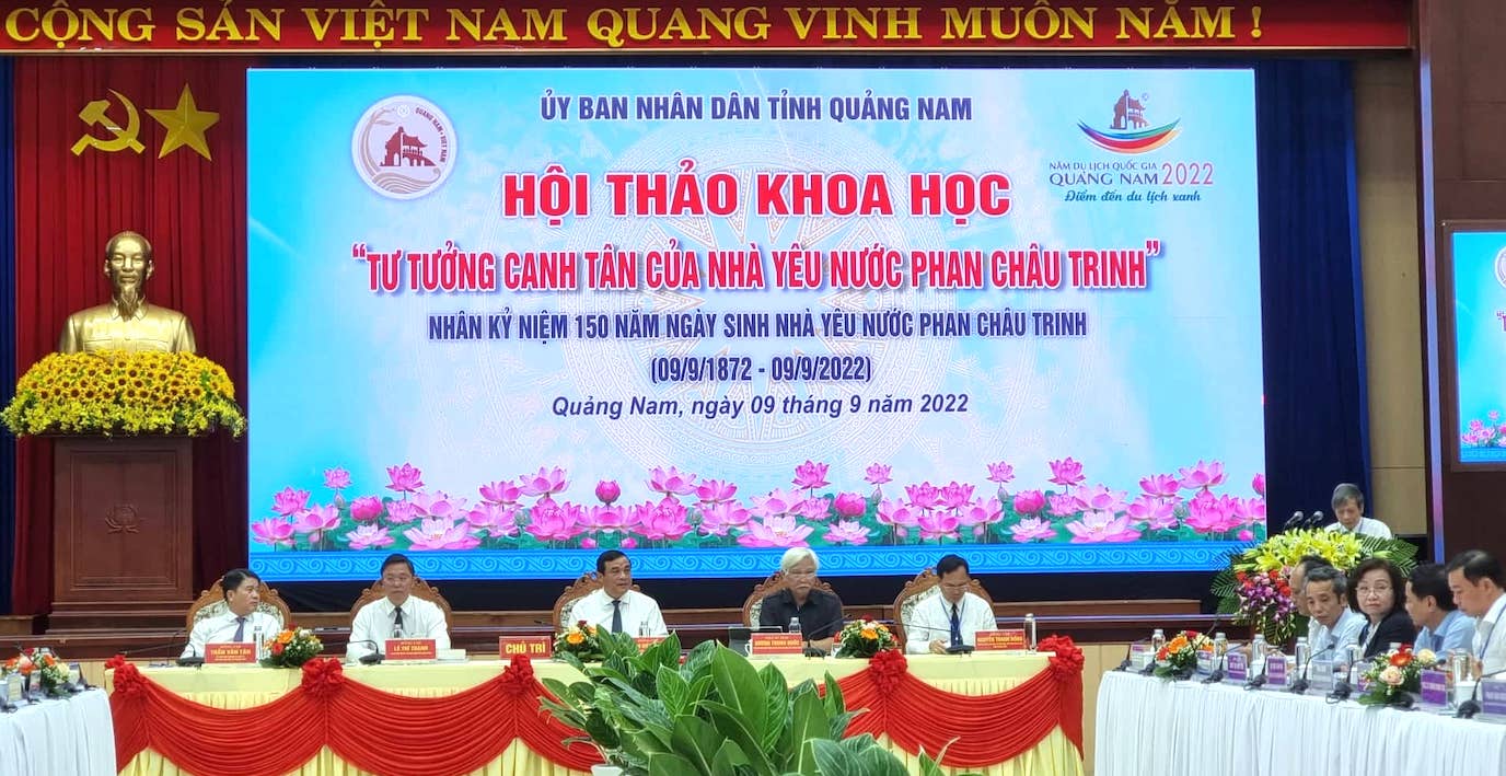 Khẳng định ý nghĩa tư tưởng canh tân của nhà yêu nước Phan Châu Trinh