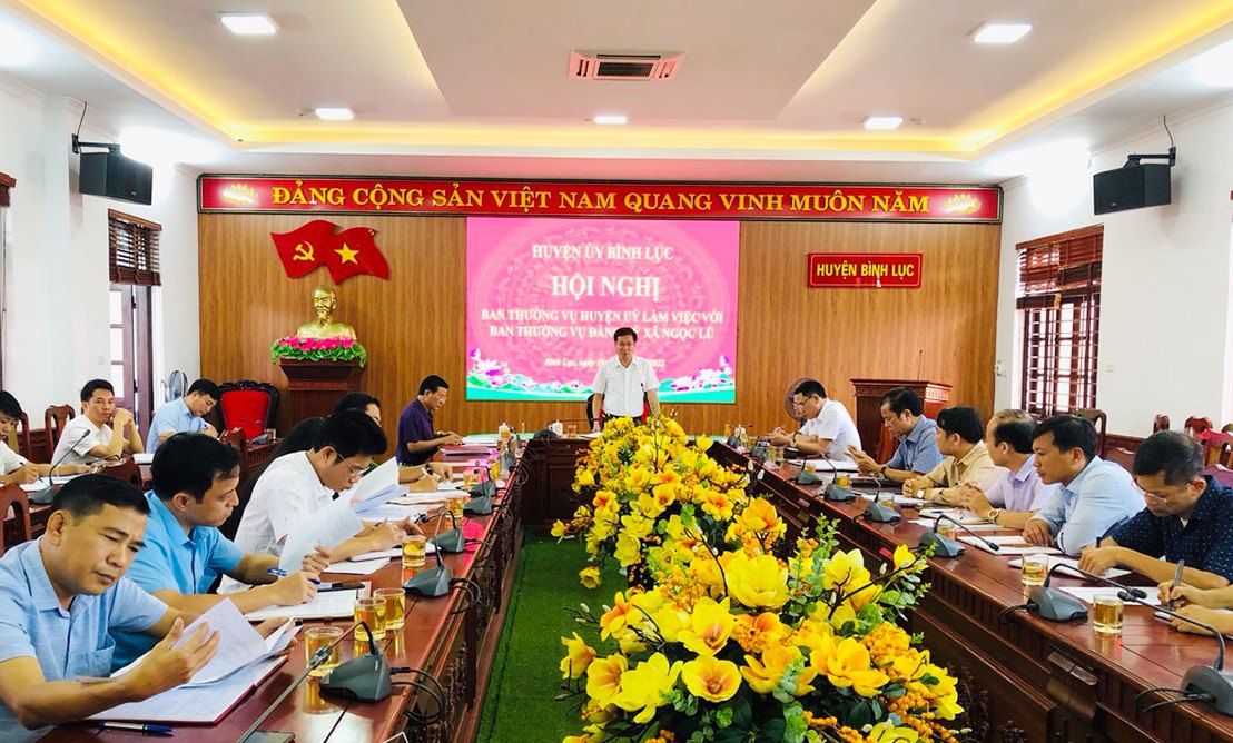 Bình Lục tăng cường sự lãnh đạo của Đảng đối với công tác tư tưởng trong tình hình mới