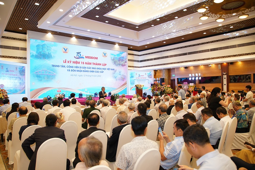 Kỷ niệm 15 năm thành lập Trung tâm, Công viên Di sản các nhà khoa học Việt Nam
