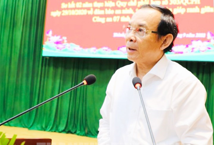 Bảo đảm an ninh trật tự góp phần phát triển kinh tế khu vực trọng điểm phía Nam