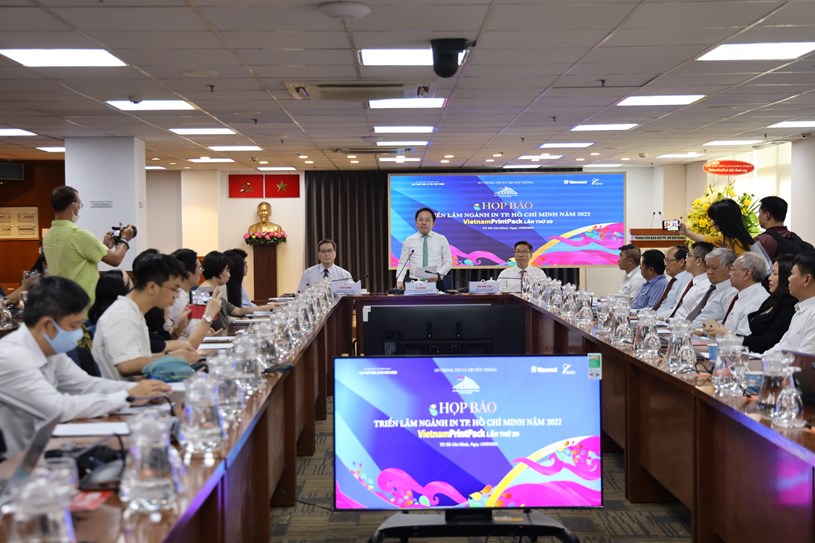135 đơn vị tham dự Triển lãm ngành in TP Hồ Chí Minh 2022
