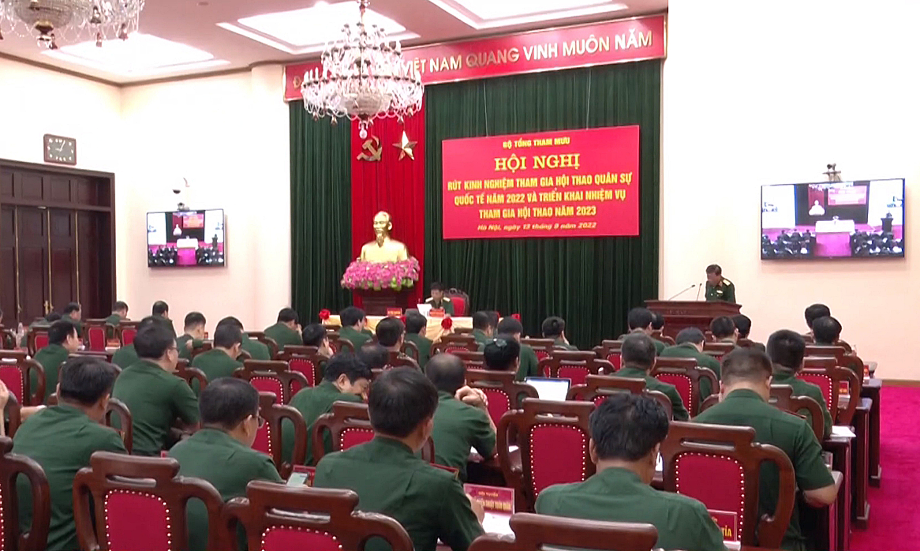 Triển khai nhiệm vụ Hội thao Quân sự quốc tế năm 2023