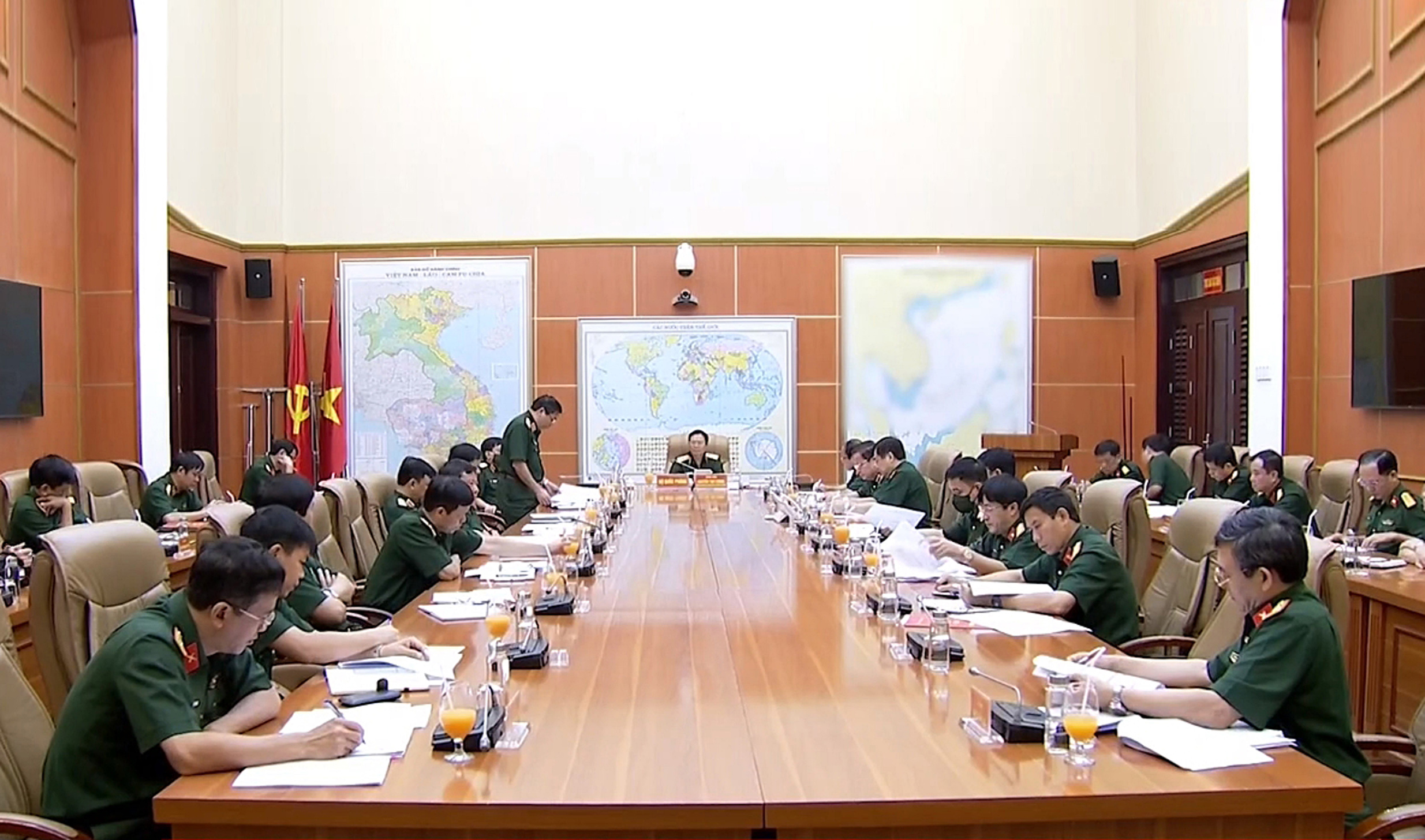 Xét duyệt điểm chuẩn tuyển sinh quân sự năm 2022