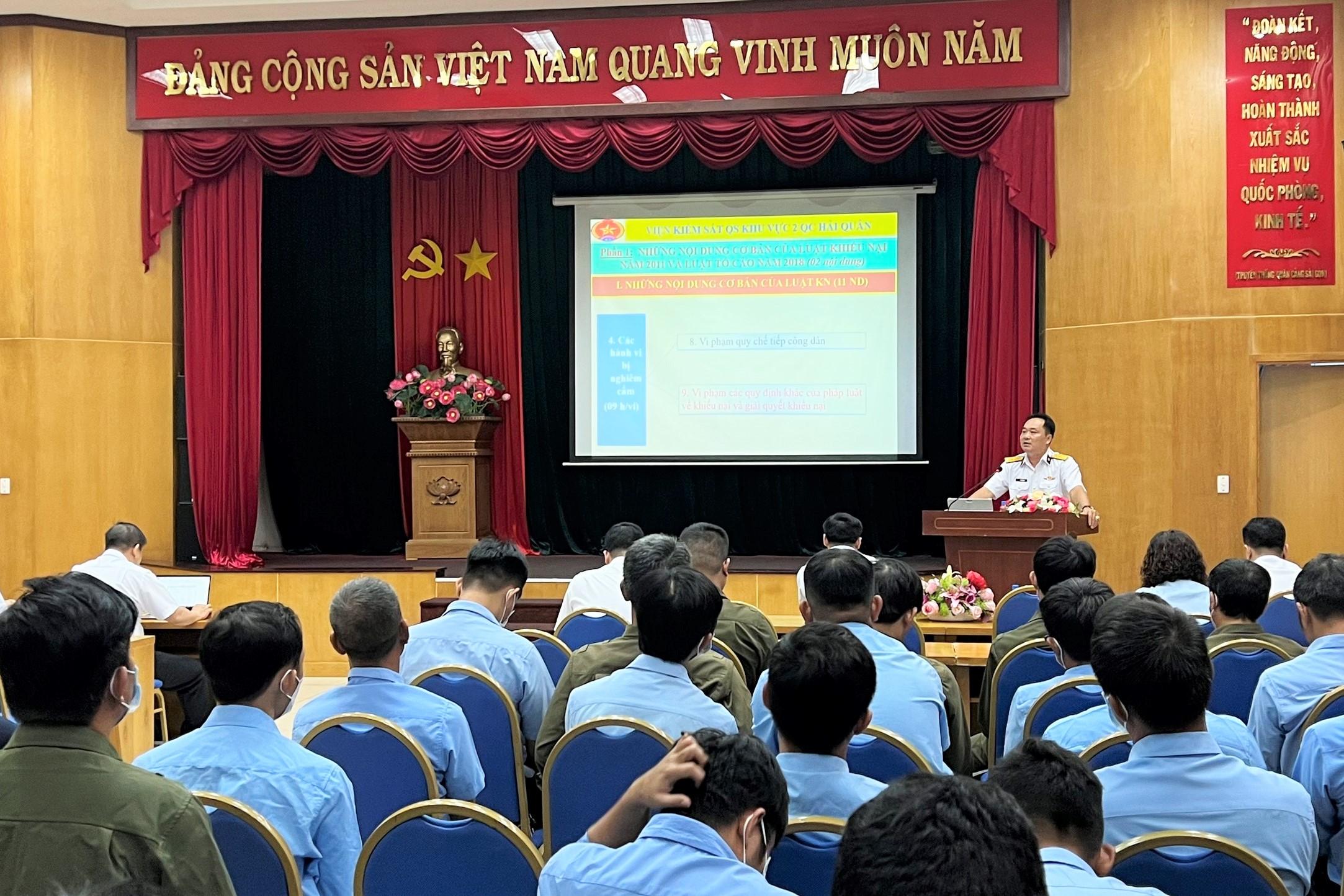 Tổng công ty Tân Cảng Sài Gòn thực hiện Ngày Pháp luật năm 2022