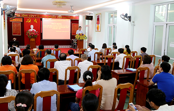 Yên Bái Phát động thi trực tuyến về chủ đề “đảng viên tốt, chi bộ kiểu mẫu”