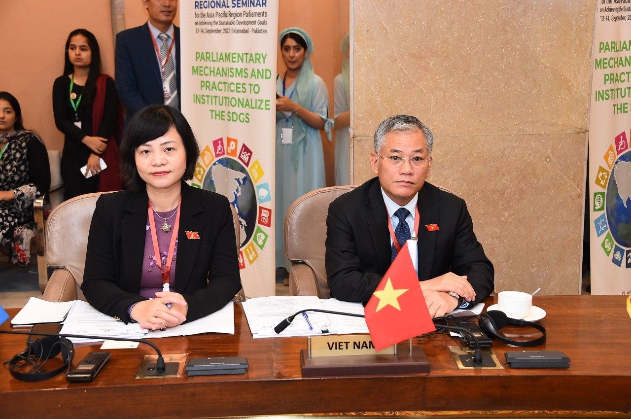 Đoàn Đại biểu Quốc hội Việt Nam dự Hội nghị về các Mục tiêu phát triển bền vững