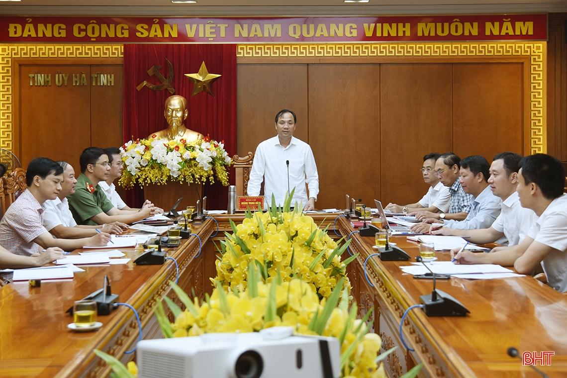 Hà Tĩnh họp Ban Chỉ đạo phòng, chống tham nhũng, tiêu cực