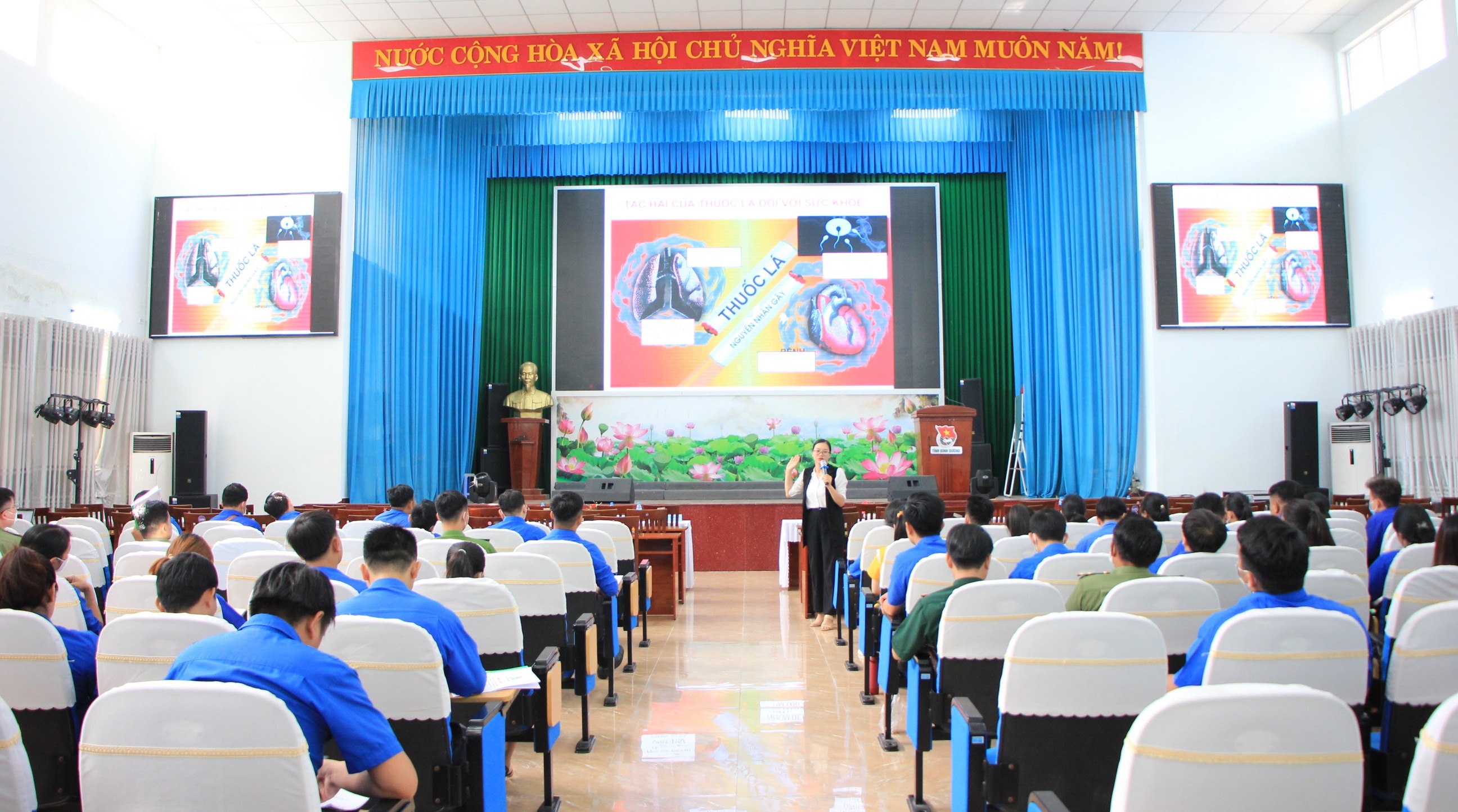 Bình Dương Đẩy mạnh tuyên truyền phòng chống tác hại thuốc lá cho thế hệ trẻ