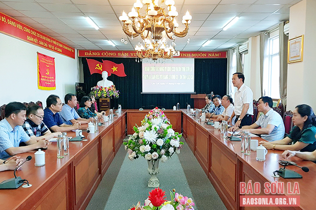 Trao đổi kinh nghiệm về công tác xây dựng Đảng