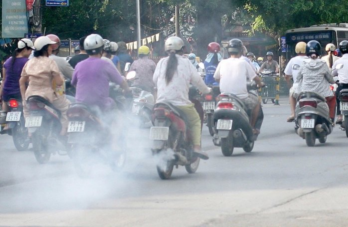 Hà Nội Nghiên cứu giải pháp kiểm soát khí thải xe máy