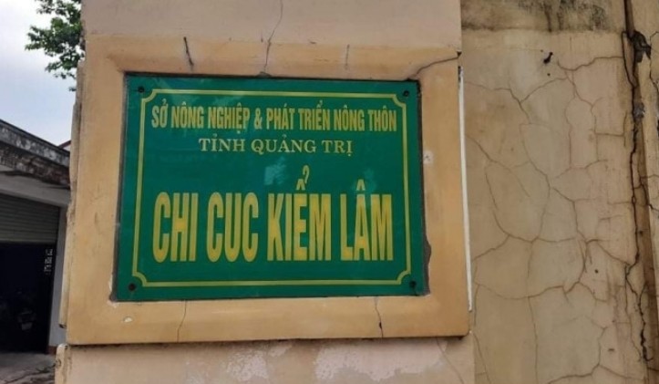 Quảng Trị Kỷ luật Chi cục trưởng Chi cục Kiểm lâm