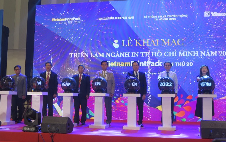 Khai mạc triển lãm ngành In TPHCM năm 2022