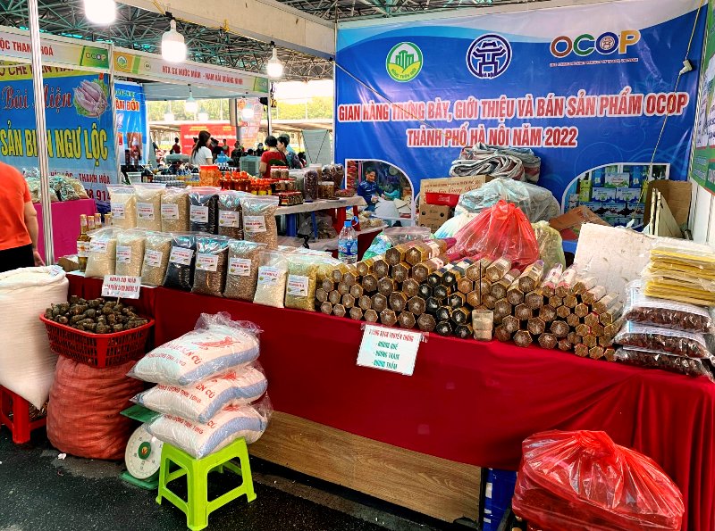 Hà Nội khai mạc Tuần hàng tư vấn, giới thiệu và bản sản phẩm OCOP