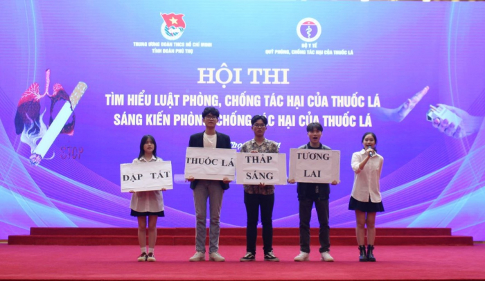 Phú Thọ Tích cực đưa Luật Phòng, chống tác hại thuốc lá vào cuộc sống