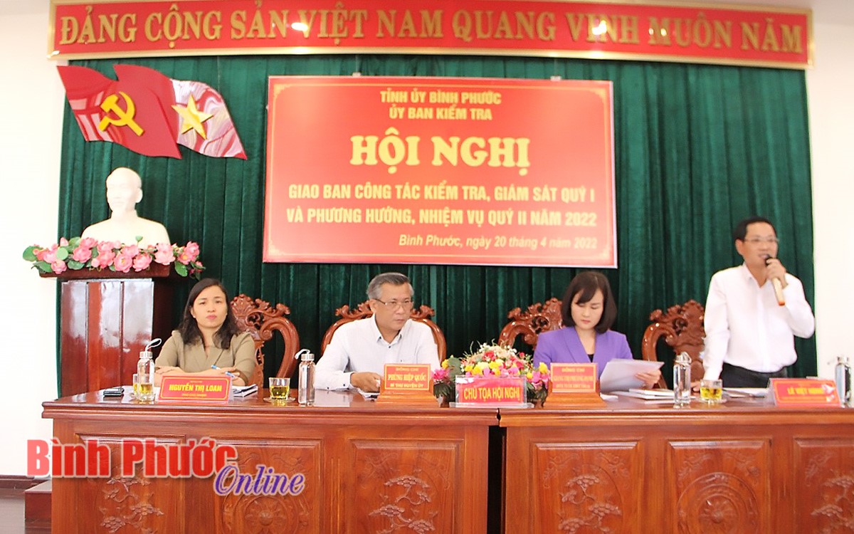 Bình Phước Nhiều chuyển biến tích cực trong công tác kiểm tra, giám sát
