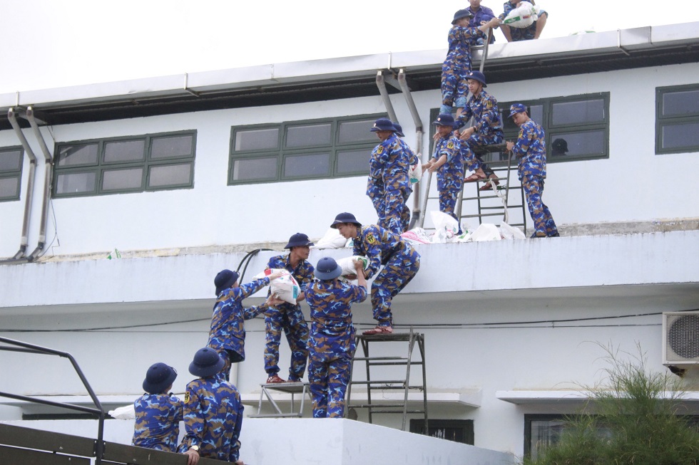 Lữ đoàn 680 tích cực phòng, chống bão Noru