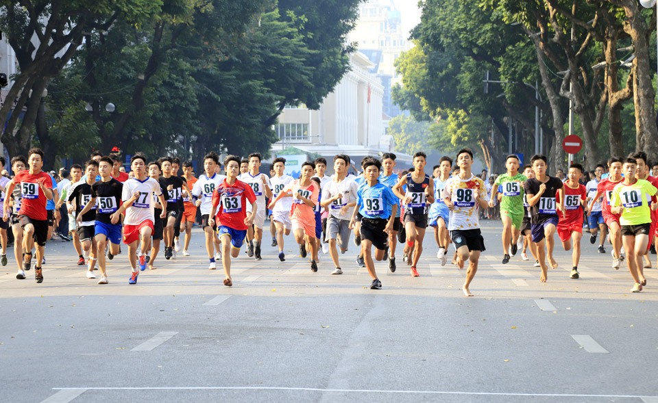 Chung kết Giải chạy Báo Hà Nội mới mở rộng lần thứ 47