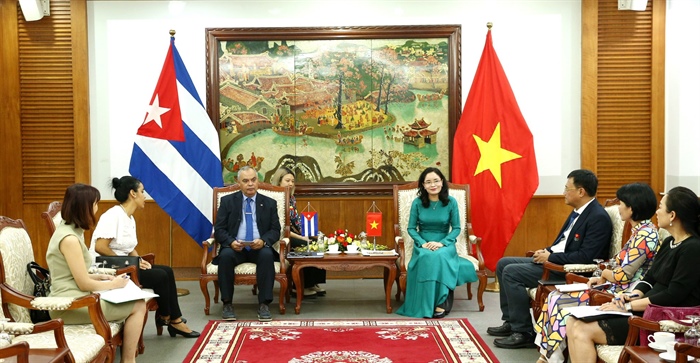 Thúc đẩy hợp tác văn hóa, thể thao Việt Nam – Cuba