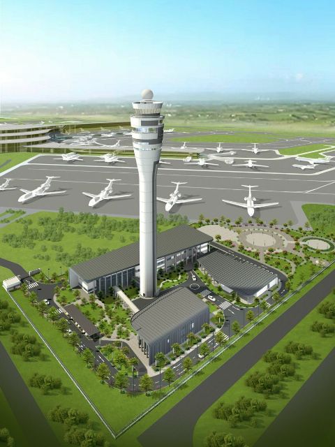Khởi công công trình phục vụ quản lý bay Cảng hàng không Long Thành