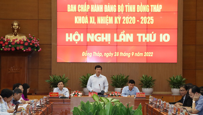 Đồng Tháp cụ thể hóa các Nghị quyết của Trung ương ban hành