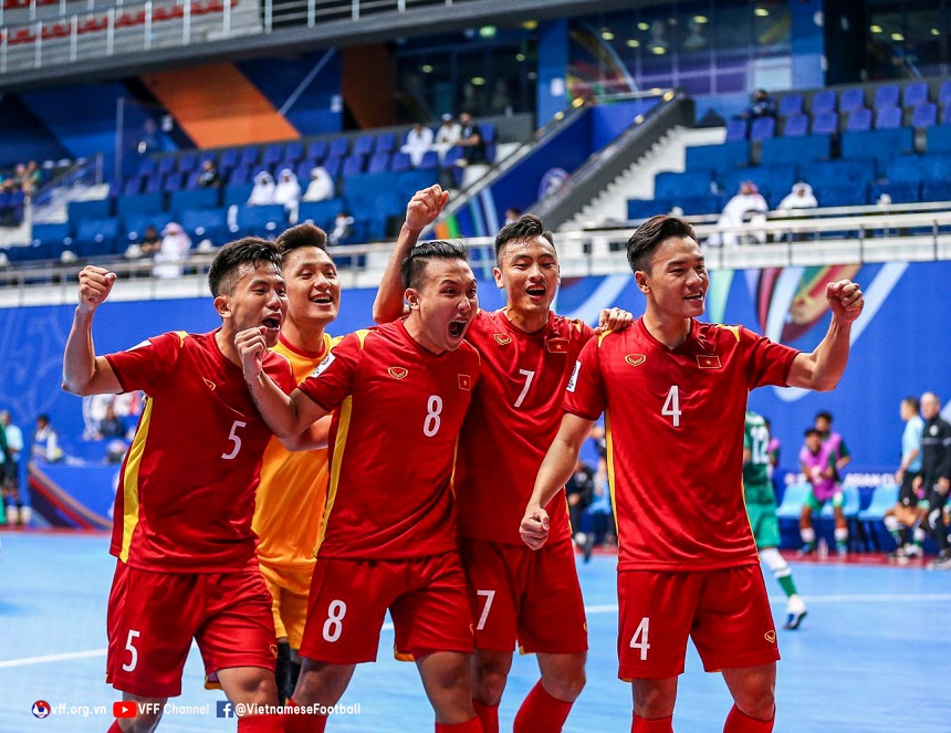 Tuyển Việt Nam bảo vệ ngôi đầu bảng D tại Vòng chung kết futsal châu Á
