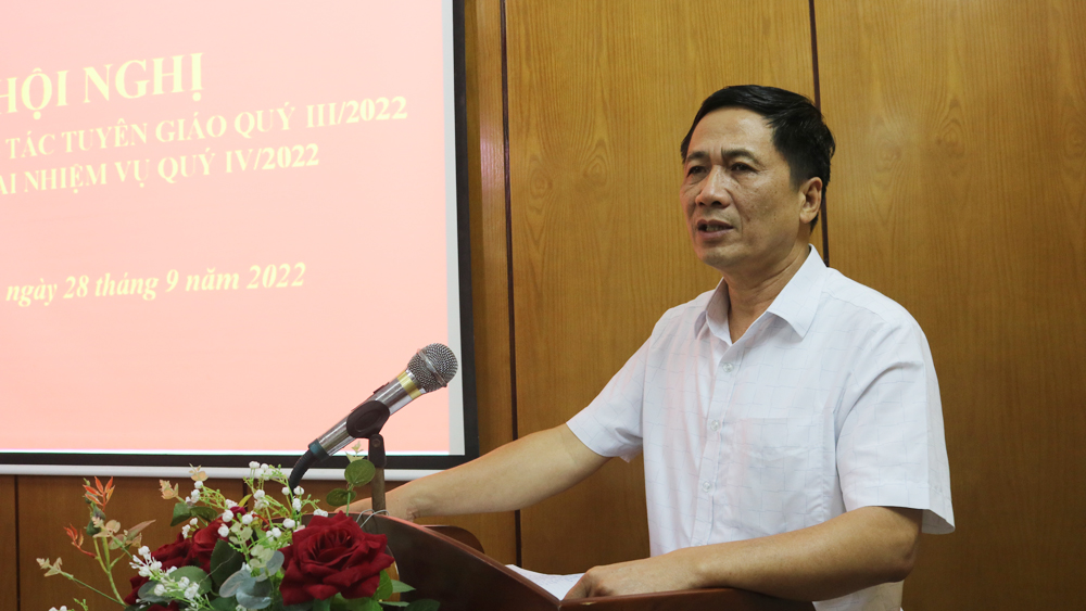 Tiếp tục tăng cường tham mưu giúp cấp ủy chỉ đạo triển khai thực hiện các chỉ thị, nghị quyết của Đảng