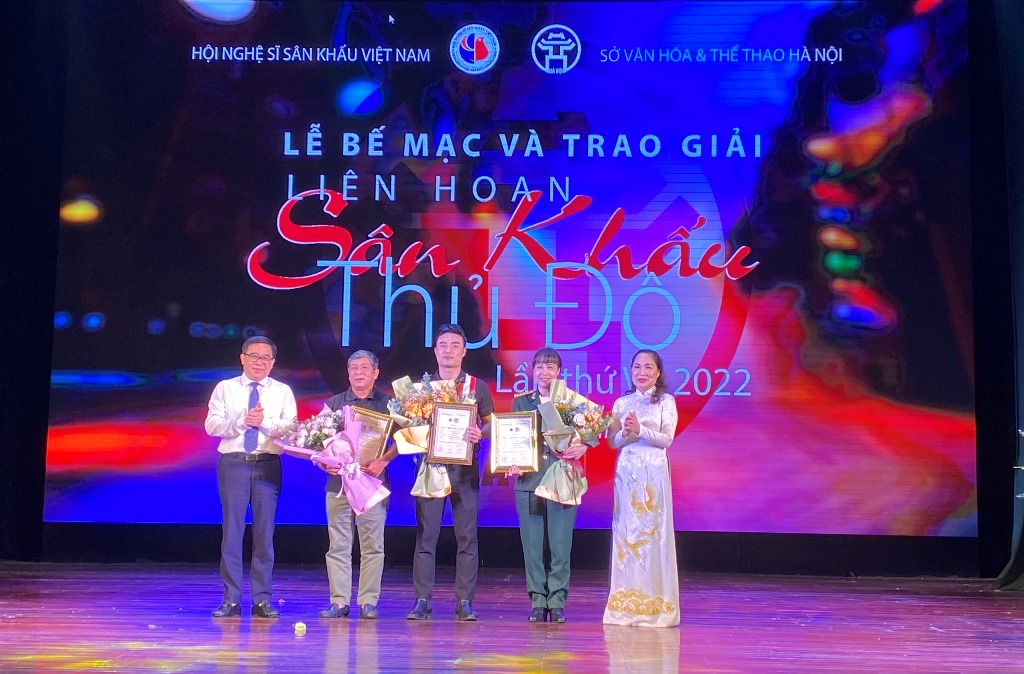 3 vở diễn xuất sắc giành Huy chương Vàng tại Liên hoan Sân khấu Thủ đô