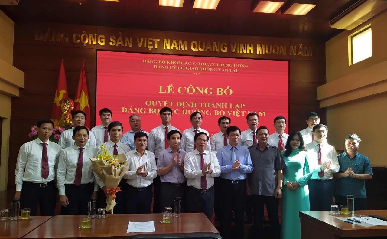 Thành lập Đảng bộ Cục Đường bộ Việt Nam