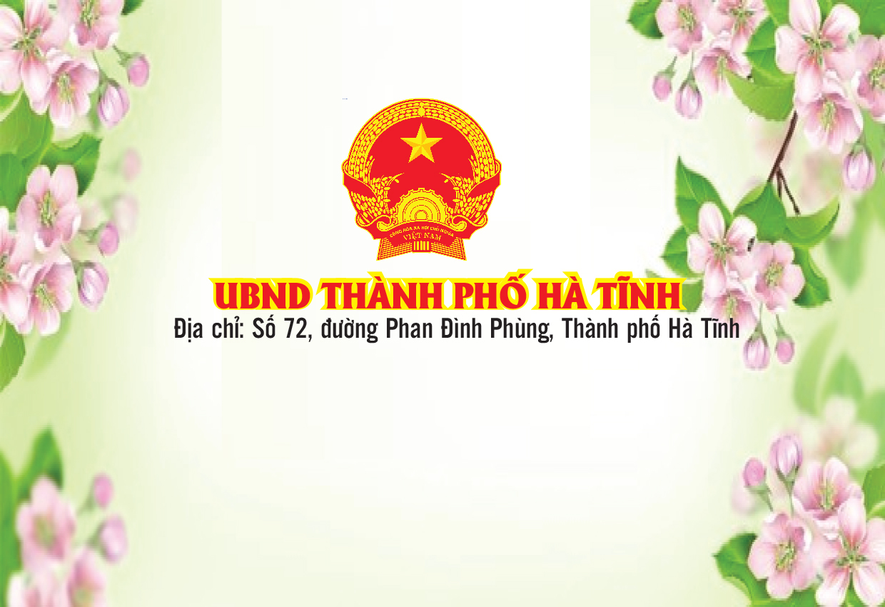 UBND Thành Phố Hà Tĩnh