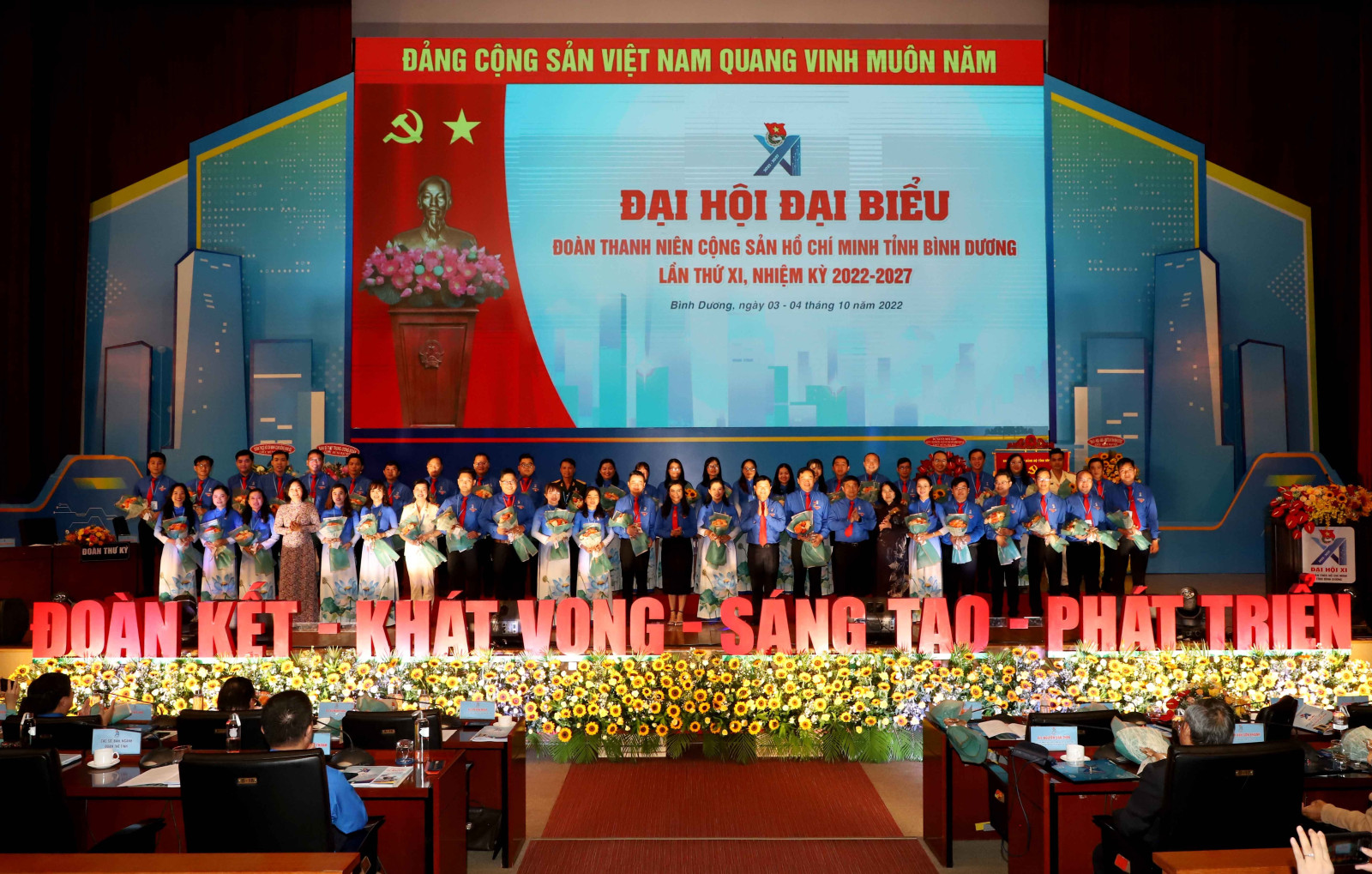 Tuổi trẻ Bình Dương đoàn kết, khát vọng, sáng tạo, phát triển