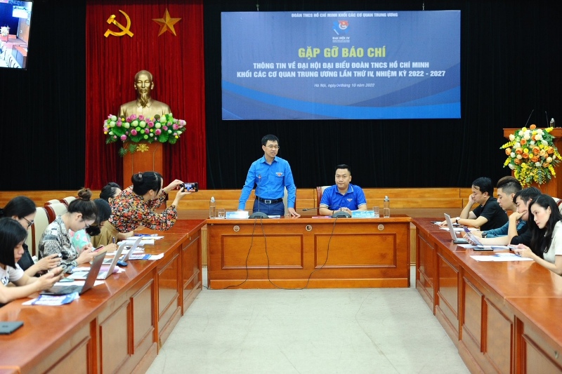 294 đại biểu dự Đại hội đại biểu Đoàn TNCS Hồ Chí Minh Khối các cơ quan Trung ương