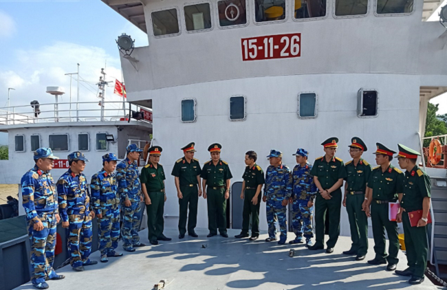 Kiểm tra công tác tiêu chuẩn, đo lường, chất lượng tại Lữ đoàn 873