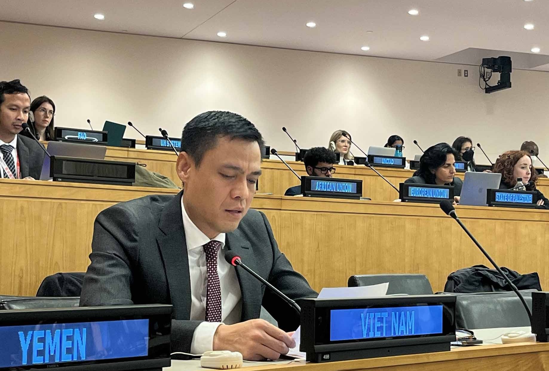 Việt Nam kêu gọi triển khai các nỗ lực để thúc đẩy phát triển bền vững